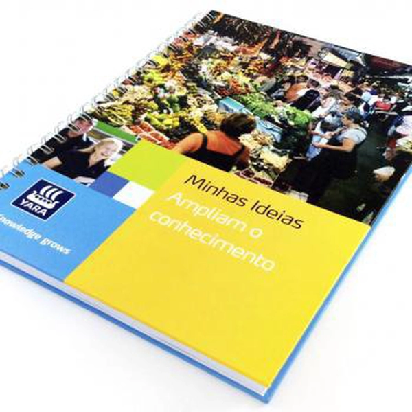 RD 8105213-Caderno personalizado 21 x 15 cm capa dura com wire-o RD 8105213-Caderno personalizado 21 x 15 cm capa dura com wire-o